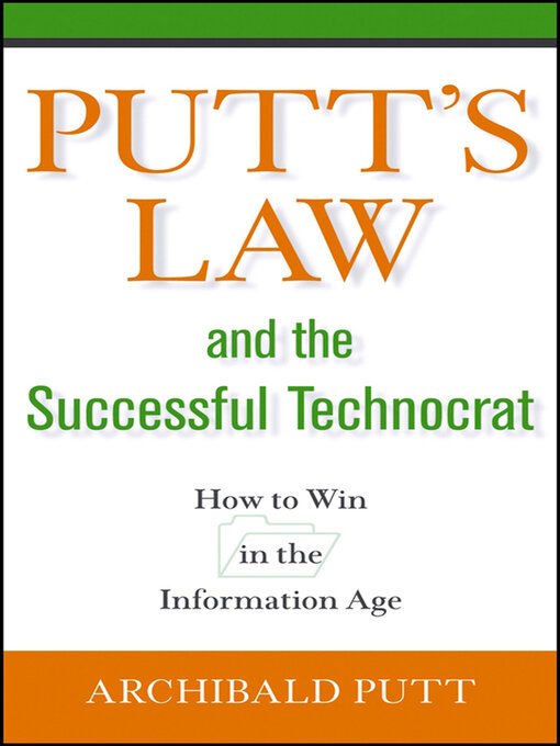 Cover image for Putt's Law and the Successful Technocrat